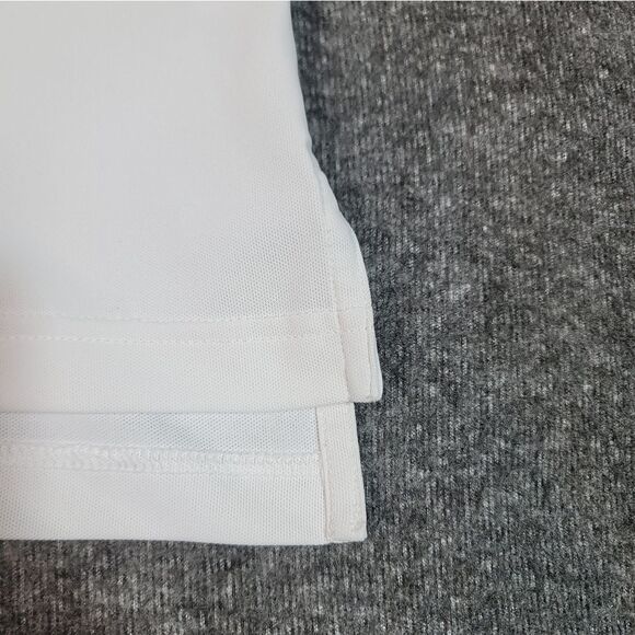 Peter Millar Summer Comfort Blue Jack National Golf Polo Shirt Size L White - Picture 7 of 11